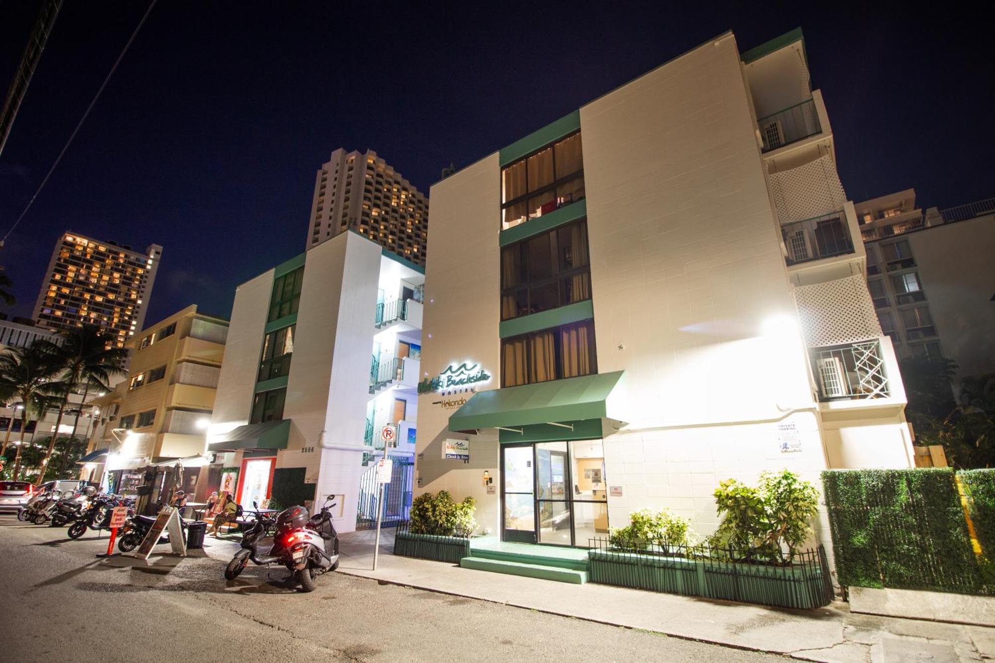 Waikiki Beachside Hostel Honolulu Kültér fotó